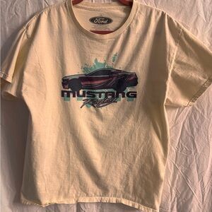 Ford Mustang Graphic Tee Men Size Medium